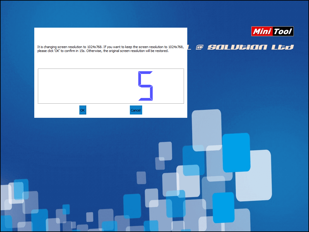 change screen resolution or not