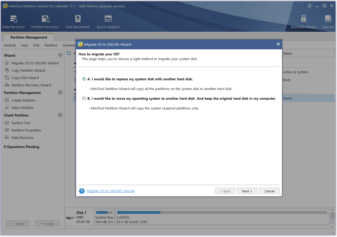 choose a migration method