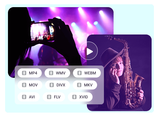 Support Popular Video Formats