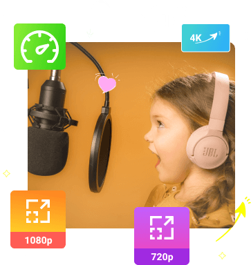 Fast Conversion Speed & High Video Quality