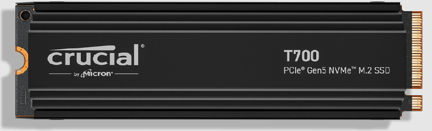 Crucial T700 PCIe Gen5 NVMe SSD