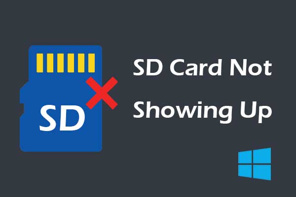 Fixed! SD Card Not Showing Up in File Explorer/Disk Management