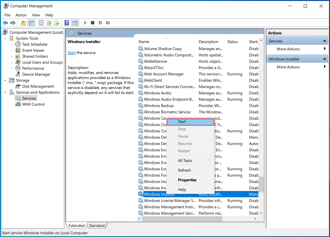 uninstall an app in Control Panel