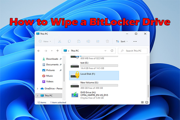 How to Wipe a BitLocker Drive on Windows 11 [Complete Guide]