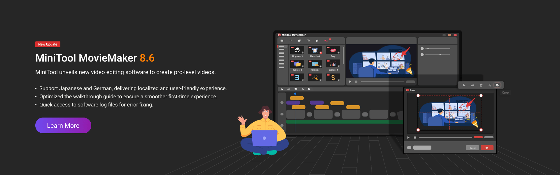 MiniTool MovieMaker New Update