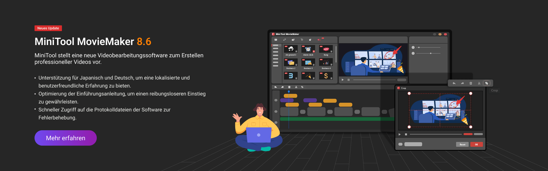 MiniTool MovieMaker New Update