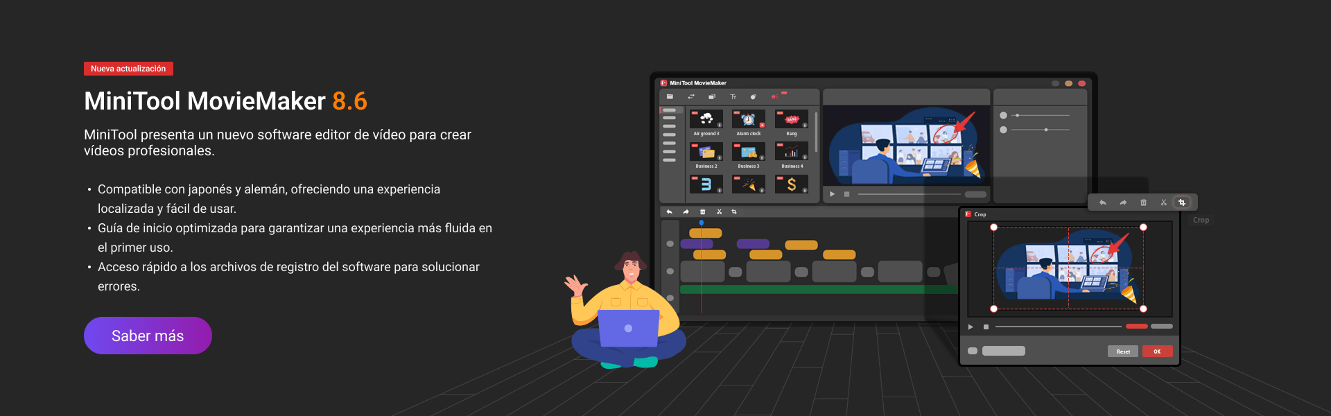 MiniTool MovieMaker New Update