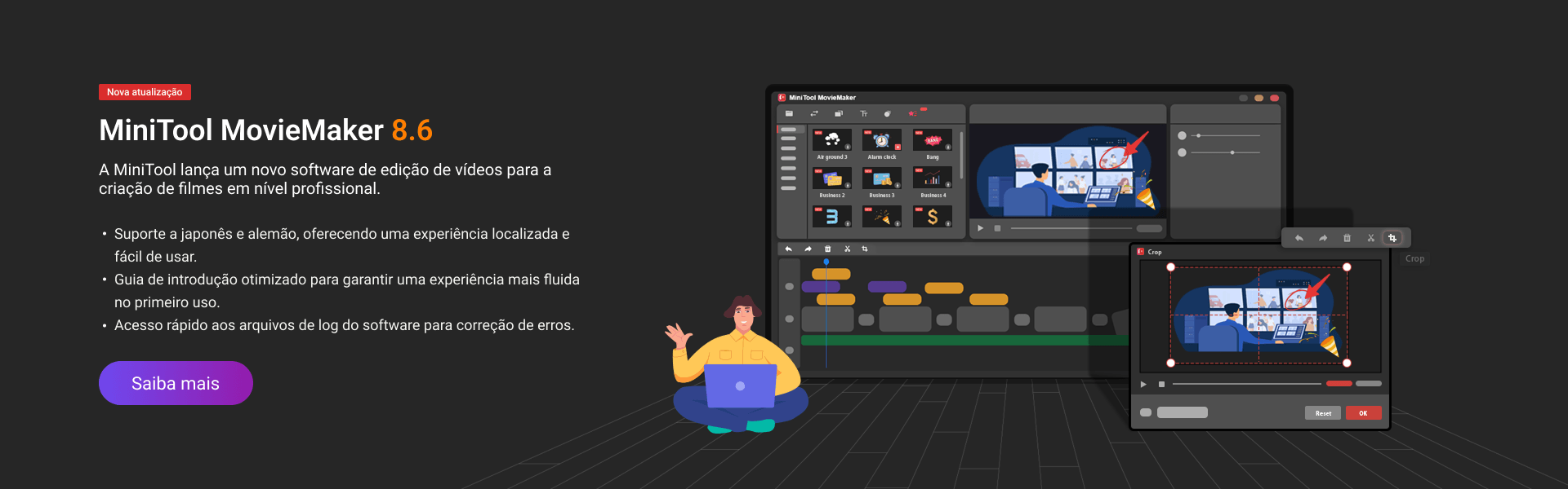 MiniTool MovieMaker New Update