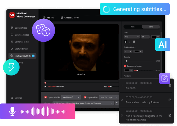 Intelligent Subtitle Overview