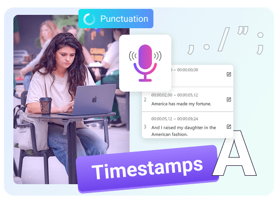 Accurate Text & Punctuation