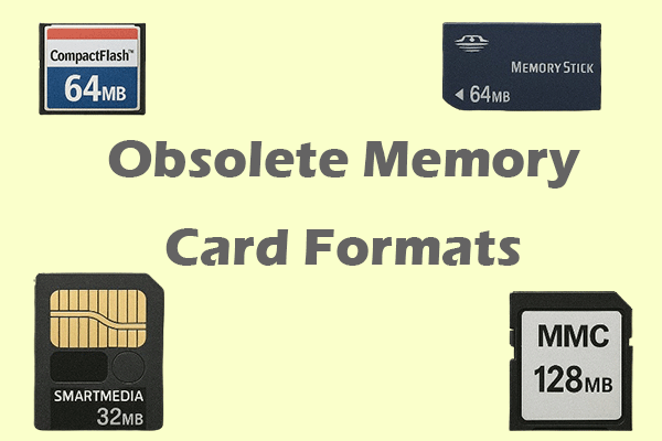 What Are Obsolete Memory Card Formats and How to Deal with Them
