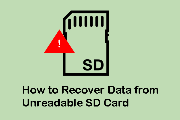 Can You Recover Data from an Unreadable SD Card? Of Course!